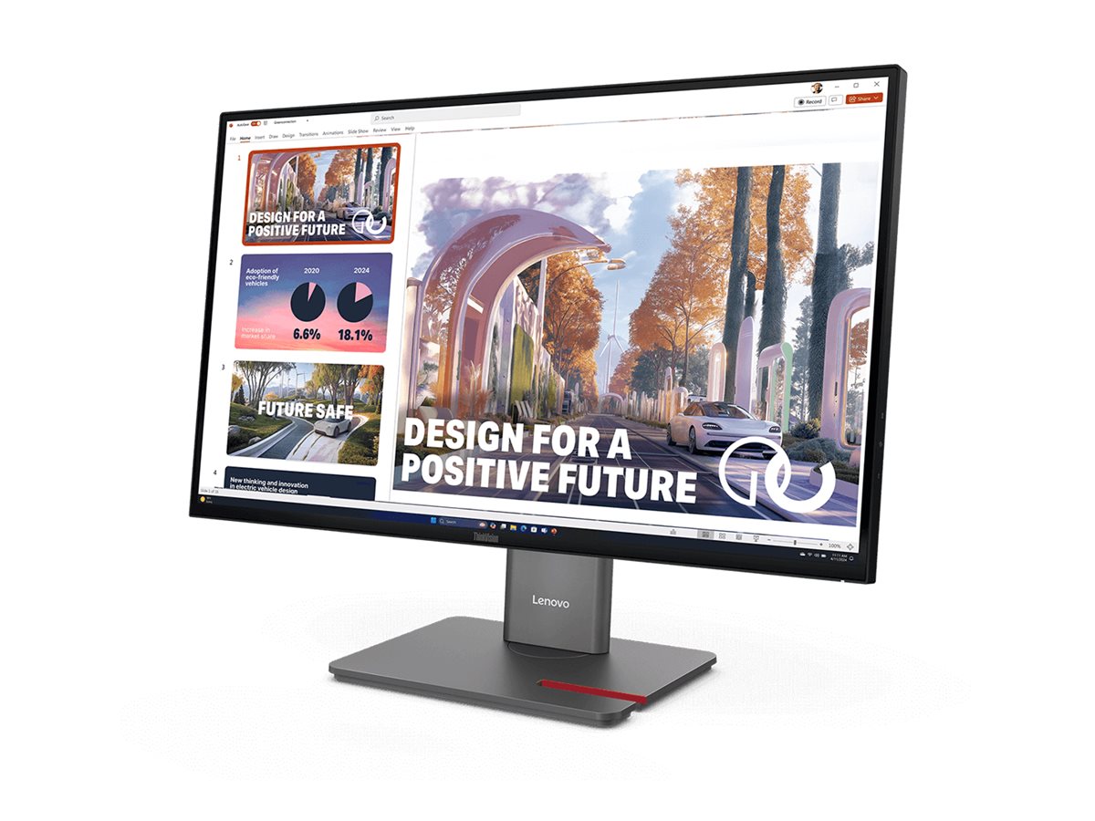 Lenovo | ThinkVision | P34WD-40 | 34 " | IPS | 21:9 | 120 Hz | 4 ms | 3440x1440 pixels | 350 cd/m² | HDMI ports quantity 1 | Eclipse black | Warranty 36 month(s) - Image 11