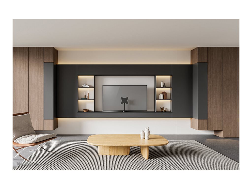 Neomounts Desk Mount | DS42-430BL12 TV stand | Swivel | 23-43 " | Maximum weight (capacity) 50 kg | Black - Image 24