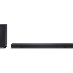 Sharp | 5.1.2 Dolby Atmos/DTS:X Soundbar with Wireless Subwoofer | HT-SBW55121(BK) | Bluetooth