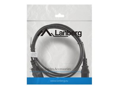 Lanberg | IEC 320 C13 to C14 Cable | CA-C13E-10CC-0018-BK - Image 6