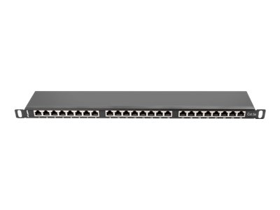 Lanberg | Patch panel 24 port 0.5U 19" CAT.5E FTP with cable organizer shielded | PPS5-0024-B - Image 3