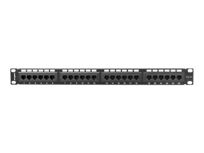 Lanberg | Patch Panel 24 port 1U 19" CAT.5E UTP | PPU5-1024-B | Black - Image 5