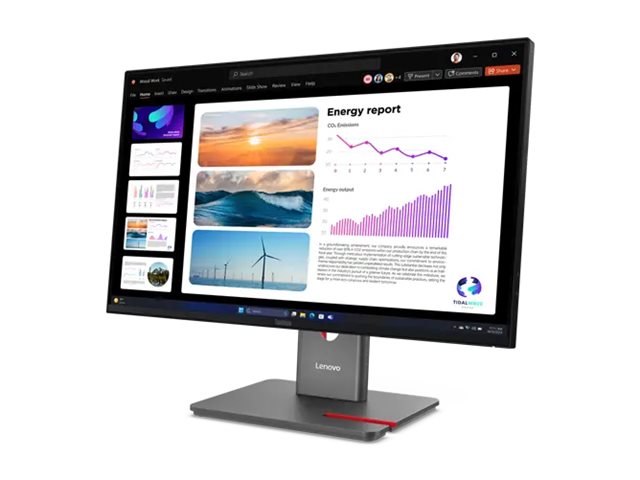 Lenovo | ThinkVision P24q-40 | 23.8 " | IPS | 16:9 | 120 Hz | 4 ms | 2560 x 1440 pixels | 300 cd/m² | HDMI ports quantity 1 | Raven Black | Warranty 36 month(s) - Image 11