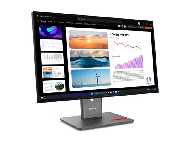 Lenovo | ThinkVision P24q-40 | 23.8 " | IPS | 16:9 | 120 Hz | 4 ms | 2560 x 1440 pixels | 300 cd/m² | HDMI ports quantity 1 | Raven Black | Warranty 36 month(s) - Image 12
