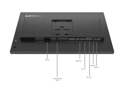 Lenovo | ThinkVision P24q-40 | 23.8 " | IPS | 16:9 | 120 Hz | 4 ms | 2560 x 1440 pixels | 300 cd/m² | HDMI ports quantity 1 | Raven Black | Warranty 36 month(s) - Image 17