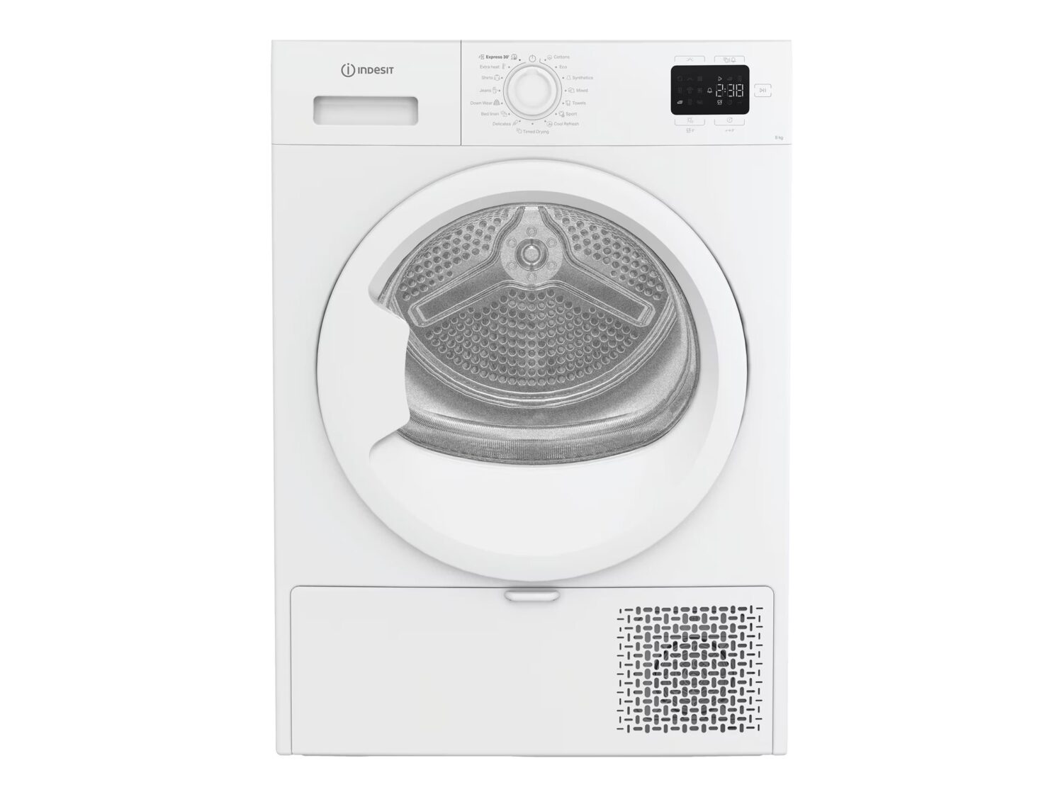 Indesit C YSD 83D WW EE Dryer Machine, D, Front loading, 8kg, Depth 54,5cm, White