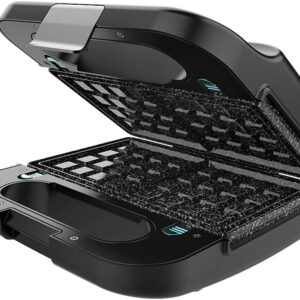 Cecotec Sandwich Maker | Rock’nToast 4in1 | 1000 W | Number of plates 4 | Black