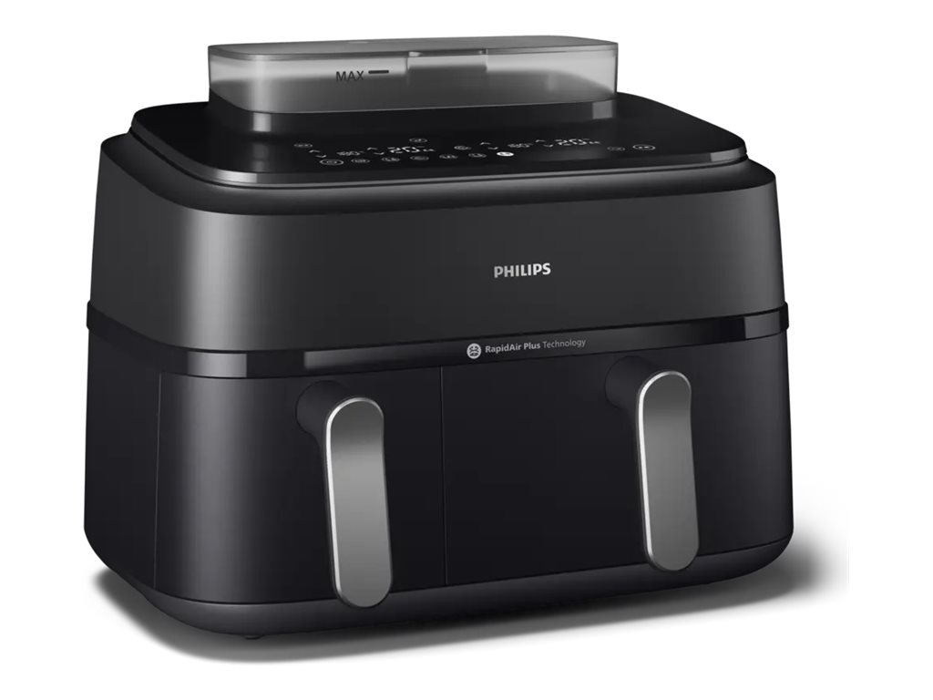 Philips | Dual Basket Airfryer | NA551/00 5000 Series | Power 2750 W | Capacity 9 L | RapidAir Plus and Air Steam | Black - Image 5