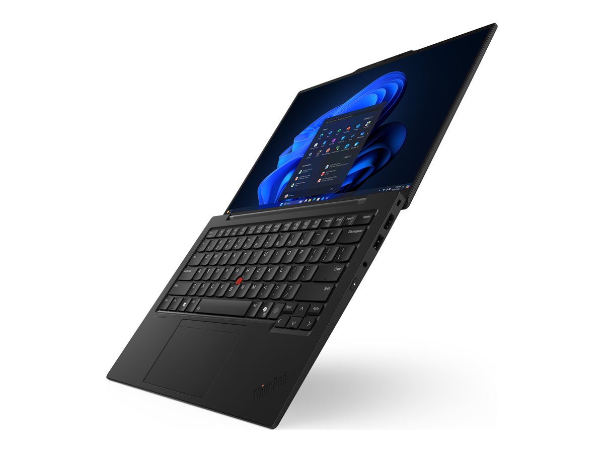 Lenovo ThinkPad X1 Carbon G13 | Black | 14 " | IPS | WUXGA | 1920 x 1200 pixels | Anti-glare | Intel Core Ultra 5 | 225U | 16 GB | Soldered LPDDR5x | Solid-state drive capacity 512 GB | Intel Graphics | Windows 11 Pro | 802.11ax | Bluetooth version 5.3 | LTE Upgradable | Keyboard language Nordic | Keyboard backlit | Warranty 36 month(s) | Battery warranty 12 month(s) - Image 30