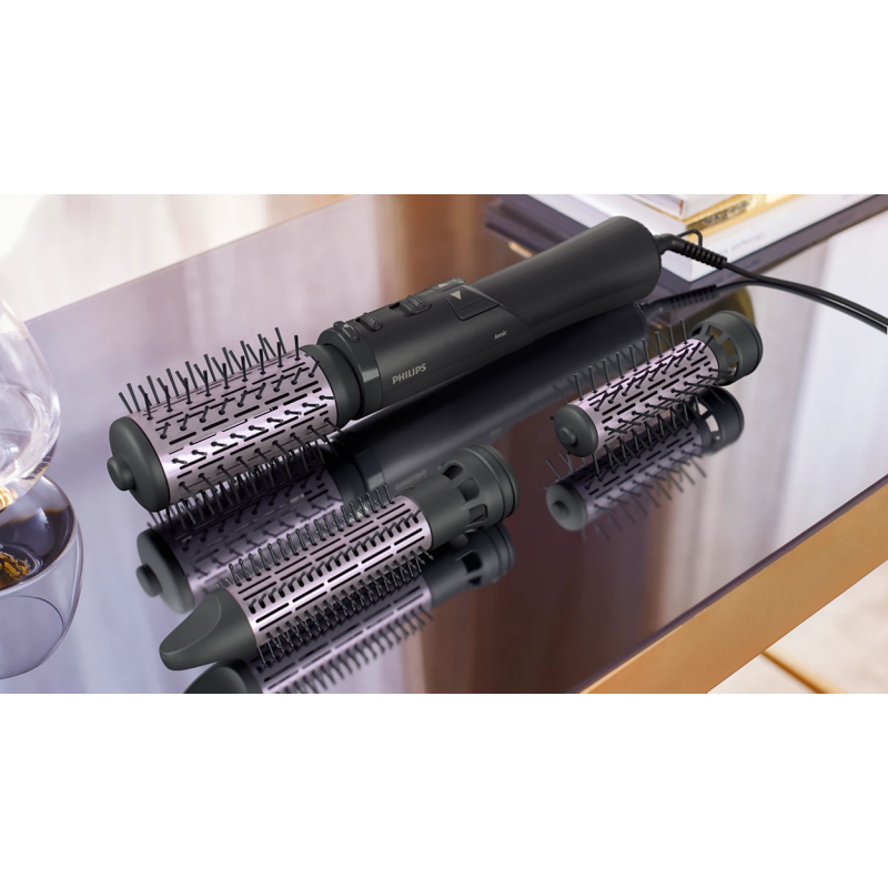 Philips BHA715/00 7000 Series Hot Air Styler, Dark Grey/Purple | Philips - Image 2