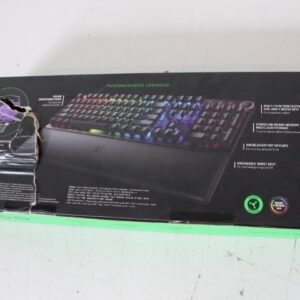 SALE OUT. Razer Huntsman V2 Optical Gaming Keyboard, Purple Switch, Nordic Layout, Wired, Black | Razer Huntsman V2 Optical Gaming Keyboard | Gaming keyboard | Wired | RGB LED light | NORD | DAMAGED PACKAGING, SMALL BENT ON THE KEYBOARD PAD BACK AND SMALL SCRATCHES | Black | Numeric keypad | Clicky Purple Switch