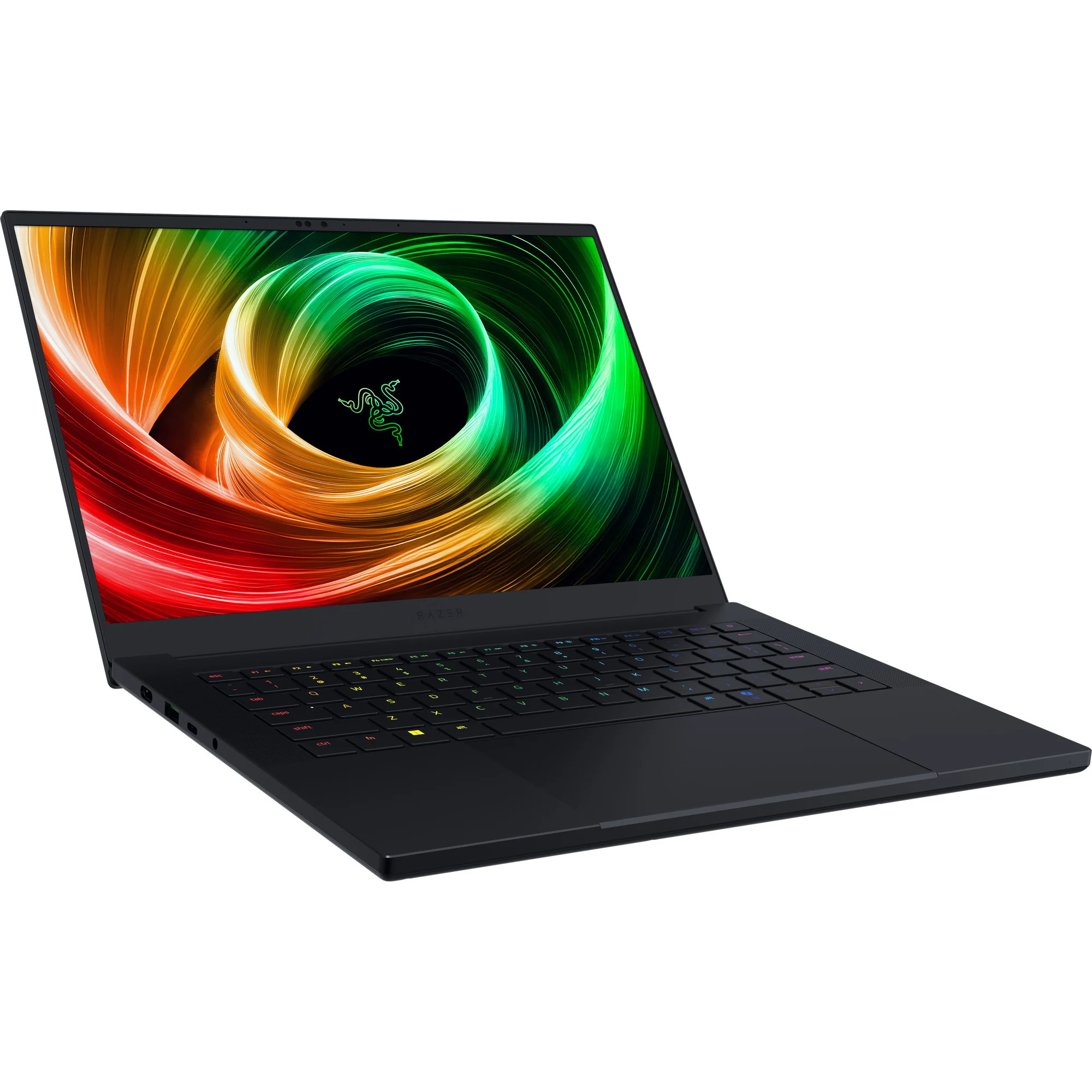 Razer Blade 14 | Black | 14 " | OLED | QHD+ | 2880 x 1800 pixels | 120 Hz | AMD Ryzen AI 9 | 365 | 64 GB | LPDDR5X | Solid-state drive capacity 2000 GB | GeForce RTX 5070 | GDDR7 | 8 GB | Windows 11 Home | 802.11be | Bluetooth version 5.4 | Keyboard language English | Keyboard backlit | Warranty 24 month(s) - Image 2