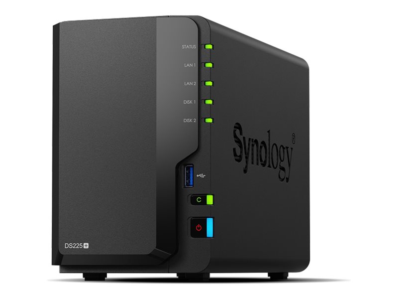 Synology DiskStation | DS225+ | Intel Celeron | J4125 | 2 GB | DDR4 | Black - Image 8
