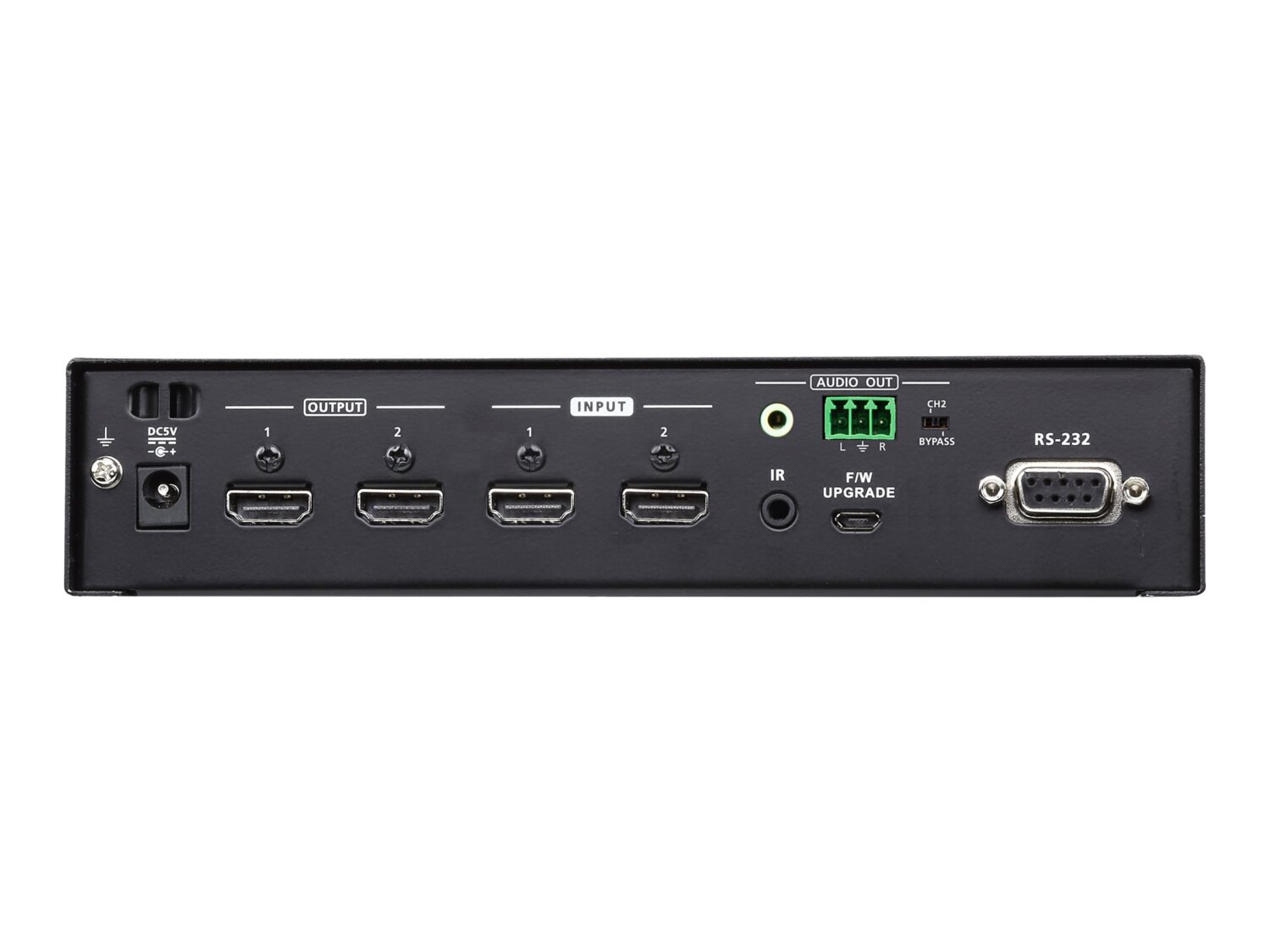 Aten 2x2 True 4K HDMI Matrix Switch with Audio De-Embedder | VM0202HB - Image 3