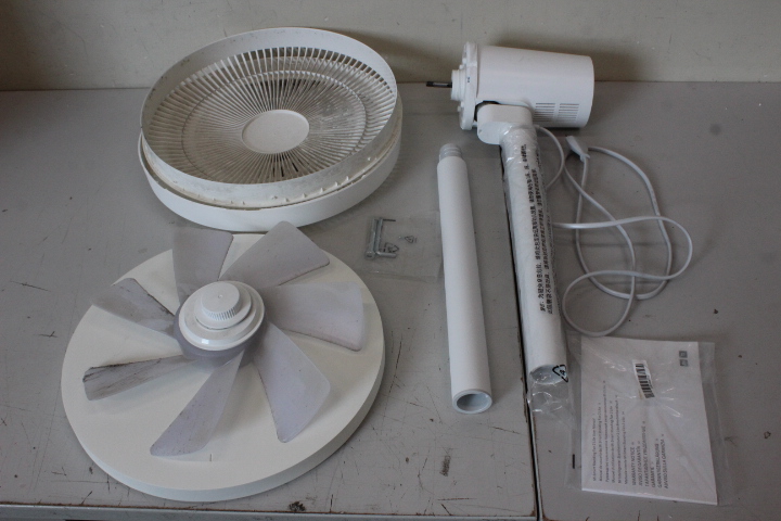 SALE OUT. Xiaomi Mi Smart Standing Fan 2 Lite | Xiaomi | Mi Smart Standing Fan 2 Lite | Stand Fan | USED, DIRTY | White | Number of speeds 3 | Oscillation | 38 W | Remote control - Image 2