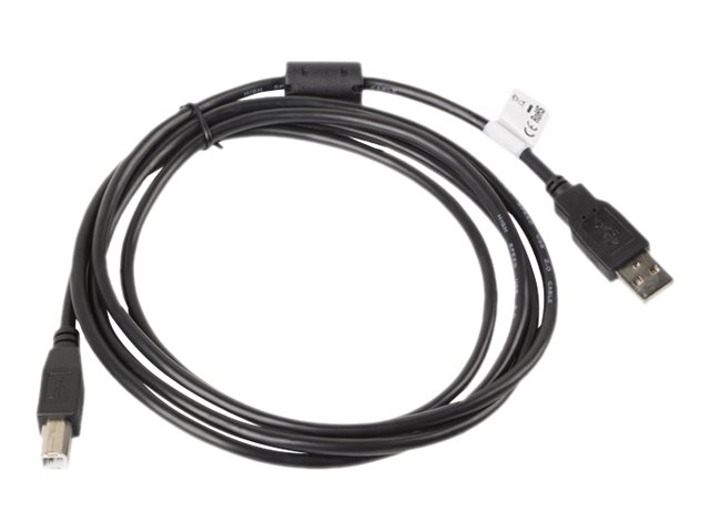 Lanberg USB Type-A to USB Type-B 2.0 Cable, 1.8 m | CA-USBA-11CC-0018-BK | USB Type-A to USB Type-B - Image 3