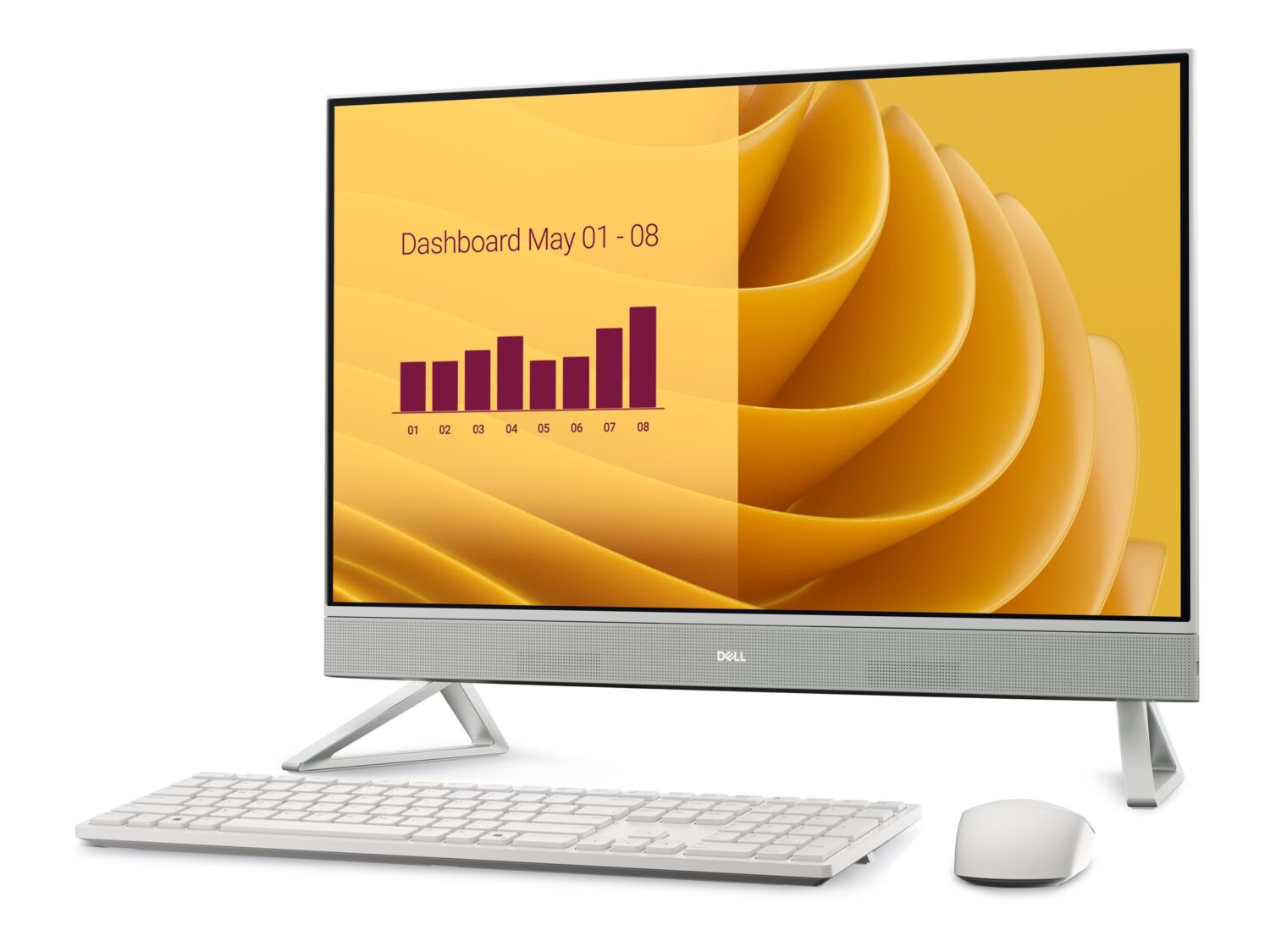 Dell 27 All-in-One EC27250 | Desktop | AIO | 27 " | Intel Core 7 | 150U | 16 GB | DDR5 | 1000 GB | NVIDIA GeForce MX570A Graphics | English | Windows 11 Pro | Warranty 36 month(s)