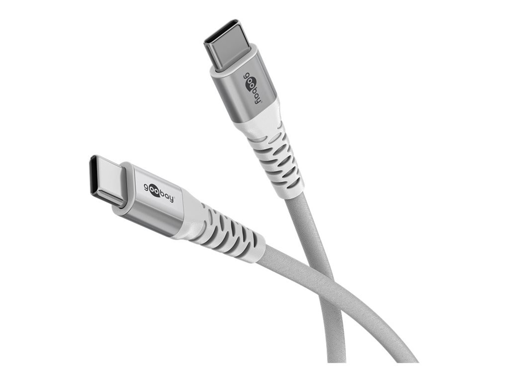 Goobay USB-C Supersoft Textile Cable with Metal Plugs | 70193 - Image 4