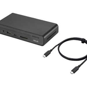 Asus Triple Display USB-C Dock Duo DC301 Duo | 90XB0A5N-BDS010 | Ethernet LAN (RJ-45) ports 1 | DisplayPorts quantity 2 | HDMI ports quantity 1