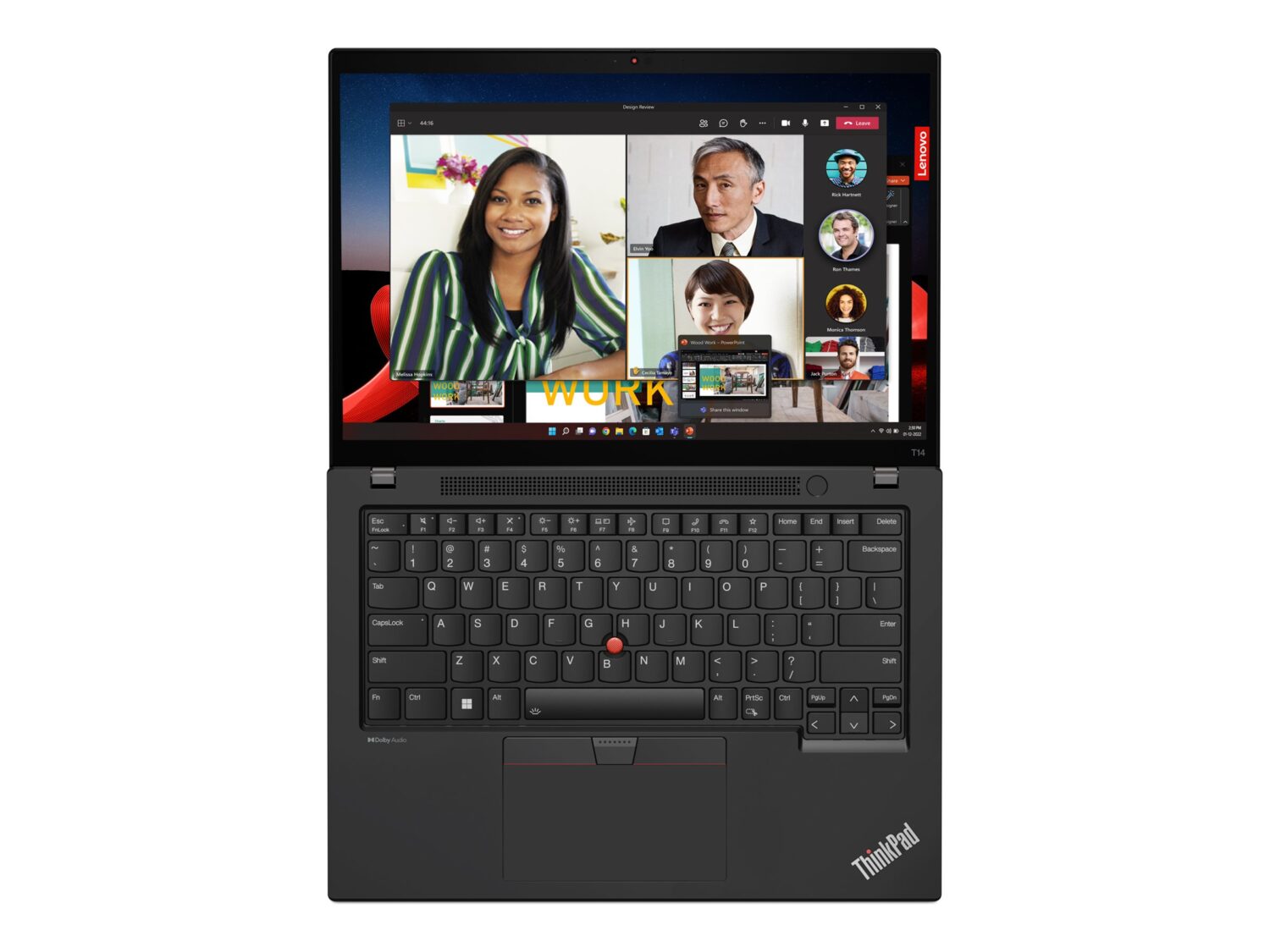 Lenovo ThinkPad T14 G6 Intel | Black | 14 " | IPS | WUXGA | 1920 x 1200 pixels | Anti-glare | Intel Core Ultra 7 | 258V | 32 GB | Soldered LPDDR5x | Solid-state drive capacity 1000 GB | Intel Arc Graphics 140V | Windows 11 Pro | 802.11be | Bluetooth version 5.4 | LTE Upgradable | Keyboard language Nordic | Keyboard backlit | Warranty 36 month(s) | Battery warranty 12 month(s) - Image 5