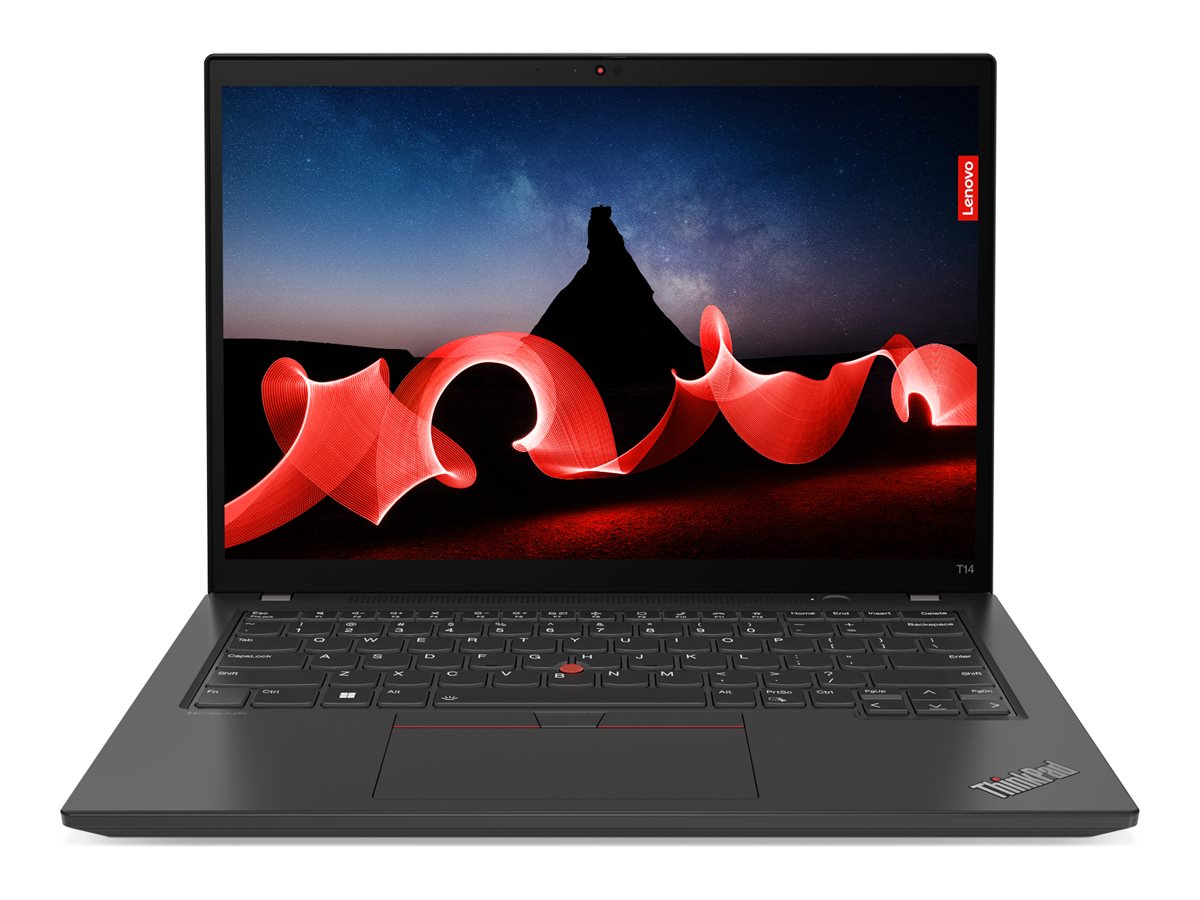 Lenovo ThinkPad T14 G6 Intel | Black | 14 " | IPS | WUXGA | 1920 x 1200 pixels | Anti-glare | Intel Core Ultra 7 | 258V | 32 GB | Soldered LPDDR5x | Solid-state drive capacity 1000 GB | Intel Arc Graphics 140V | Windows 11 Pro | 802.11be | Bluetooth version 5.4 | LTE Upgradable | Keyboard language Nordic | Keyboard backlit | Warranty 36 month(s) | Battery warranty 12 month(s) - Image 2