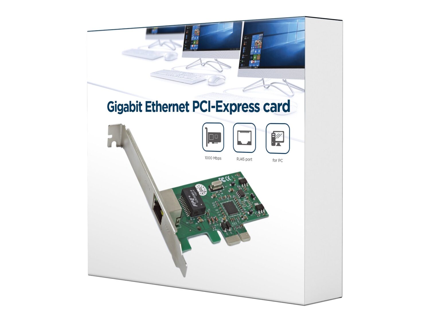 Gembird Gigabit Ethernet PCI-Express card, Realtek chipset | Gembird - Image 4