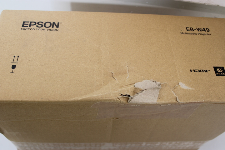 SALE OUT. | Epson EB-W49 | WXGA (1280x800) | 3800 ANSI lumens | White | DAMAGED PACKAGING | Lamp warranty 12 month(s) - Image 2