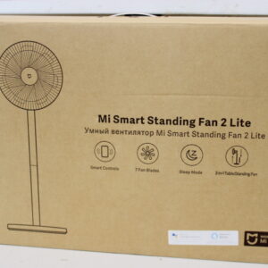 SALE OUT. Xiaomi Mi Smart Standing Fan 2 Lite | Xiaomi | Mi Smart Standing Fan 2 Lite | Stand Fan | DEMO, SCRATCHES, MISSING: MANUALS AND INNER PACKAGING | White | Number of speeds 3 | Oscillation | 38 W | Remote control