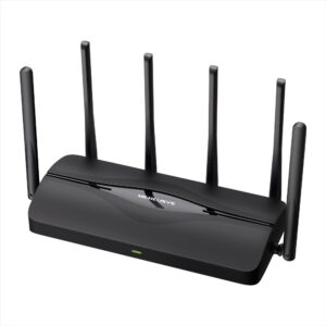Mercusys BE6500 Dual-Band Wi-Fi 7 Router | MR37BE | 802.11be | 688/5760 Mbit/s | Ethernet LAN (RJ-45) ports 3 | Mesh Support No | MU-MiMO No | No mobile broadband | Antenna type Fixed Omni-Directional Antennas