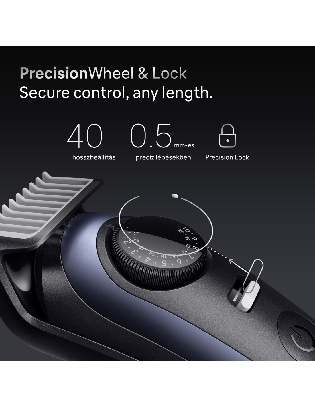 Braun Beard Trimmer | Series 7 BT7540 | Cordless | Number of length steps 40 - Image 4