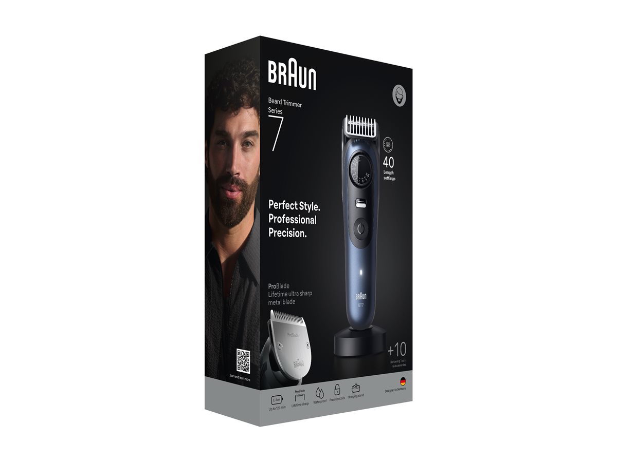 Braun Beard Trimmer | Series 7 BT7540 | Cordless | Number of length steps 40 - Image 10