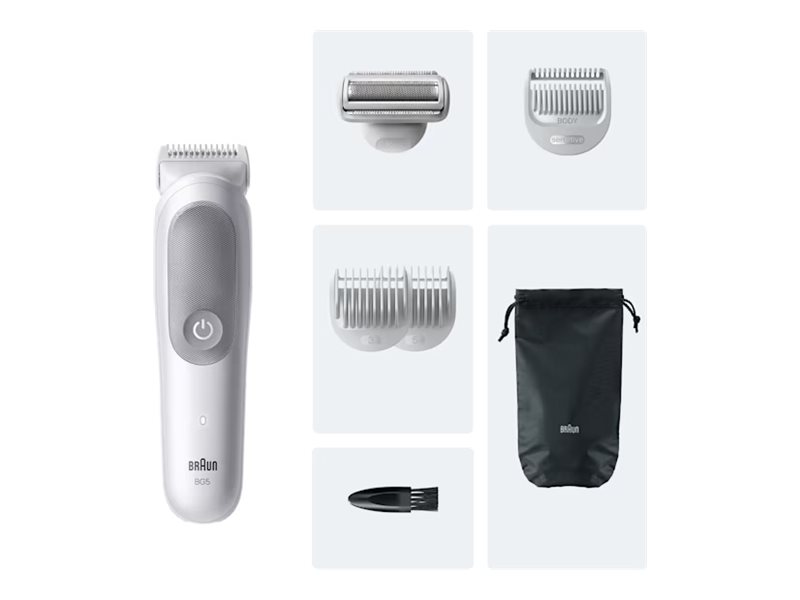 Braun Body Groomer | Series 5 BG5550 | Cordless | Lght Grey - Image 7
