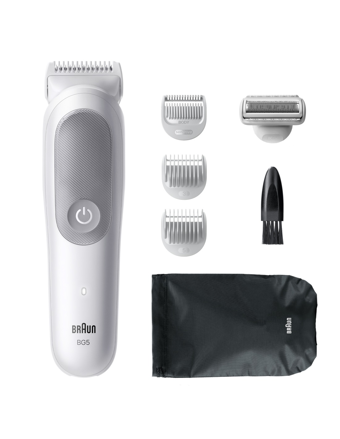 Braun Body Groomer | Series 5 BG5550 | Cordless | Lght Grey - Image 3