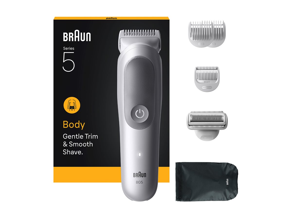 Braun Body Groomer | Series 5 BG5550 | Cordless | Lght Grey - Image 8