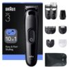 Braun 10in1 Hair Clipper Set | All-in-One Series 3 AIO3560 | Cordless | Number of length steps 14 | Black