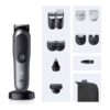 Braun 13in1 Grooming Kit | All-in-One Series 7 AIO7560 | Cordless | Number of length steps 14 | Black/Grey