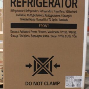 SALE OUT. LG GBV5240DSW Refrigerator, Free-standing, Bottom freezer, D, Height 2,03 m, Net fridge 277 L, Net freezer 110 L, White | LG Refrigerator | GBV5240DSW | Energy efficiency class D | Free standing | Combi | Height 203 cm | No Frost system | Fridge net capacity 277 L | Freezer net capacity 110 L | Display | 35 dB | White | DAMAGED PACKAGING
