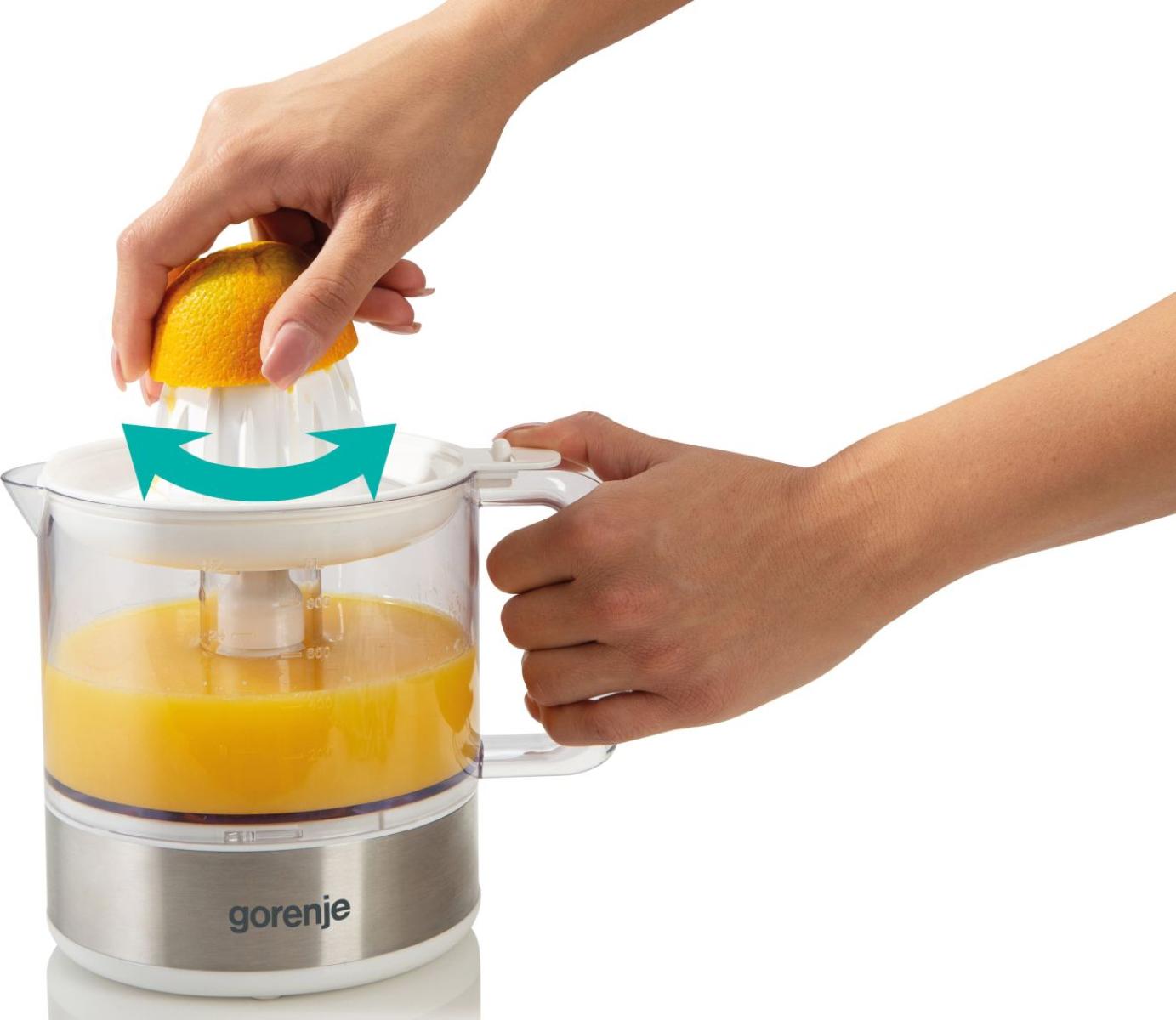 Gorenje | Citrus Juicer | CJ30E | Type Citrus Juicer | White | 30 W | Number of speeds 1 - Image 3