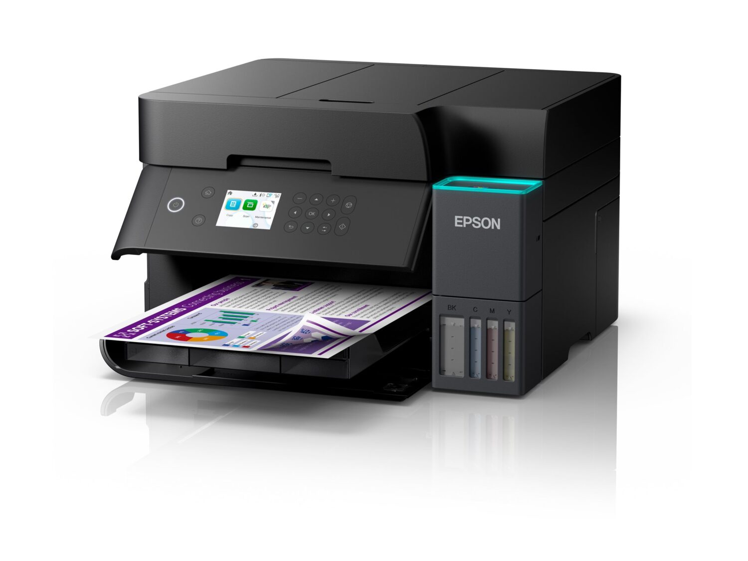 Epson Multifunctional printer | EcoTank L6370 | Inkjet | Colour | A4 | Wi-Fi | Black - Image 9