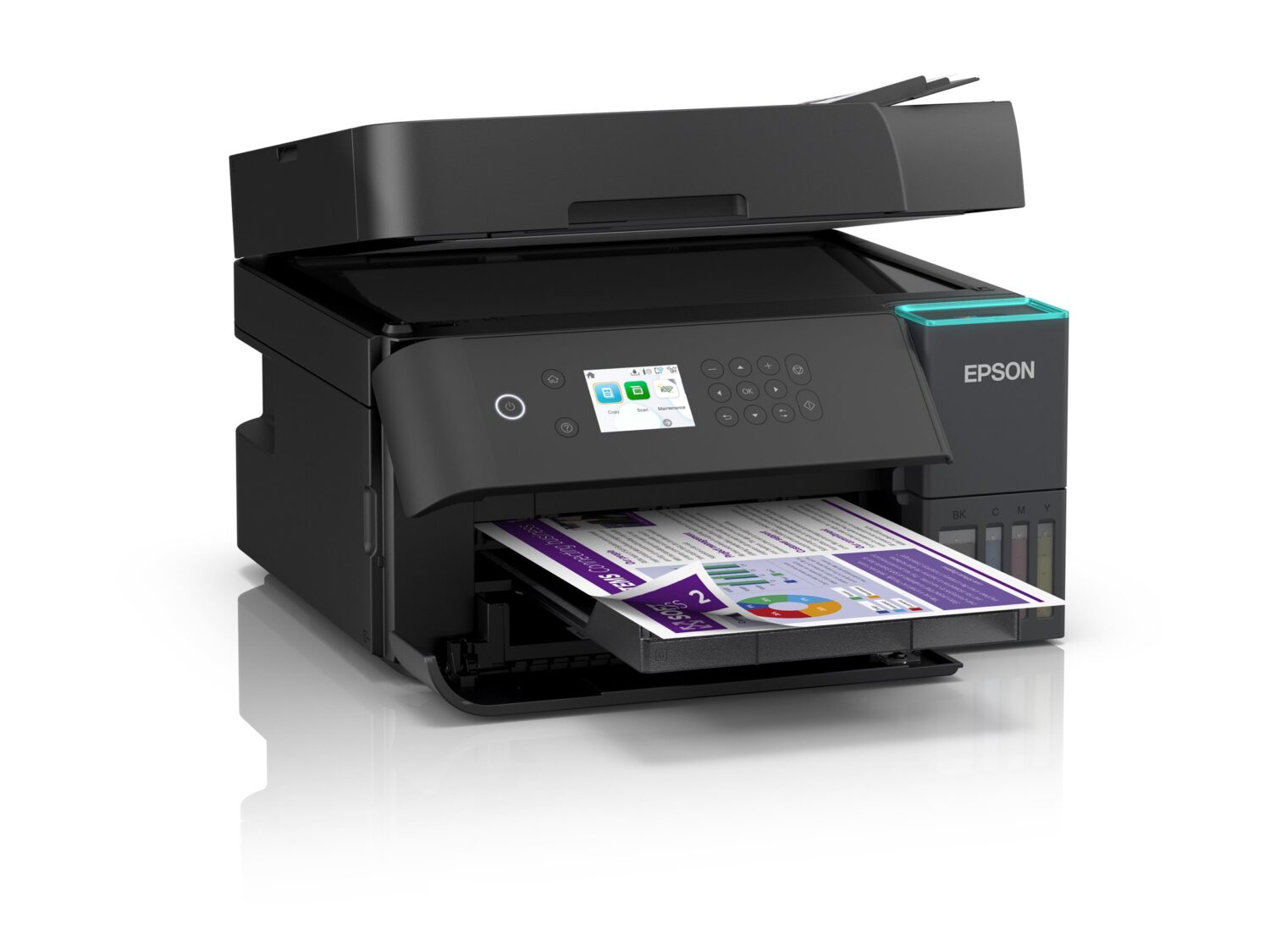 Epson Multifunctional printer | EcoTank L6370 | Inkjet | Colour | A4 | Wi-Fi | Black - Image 12