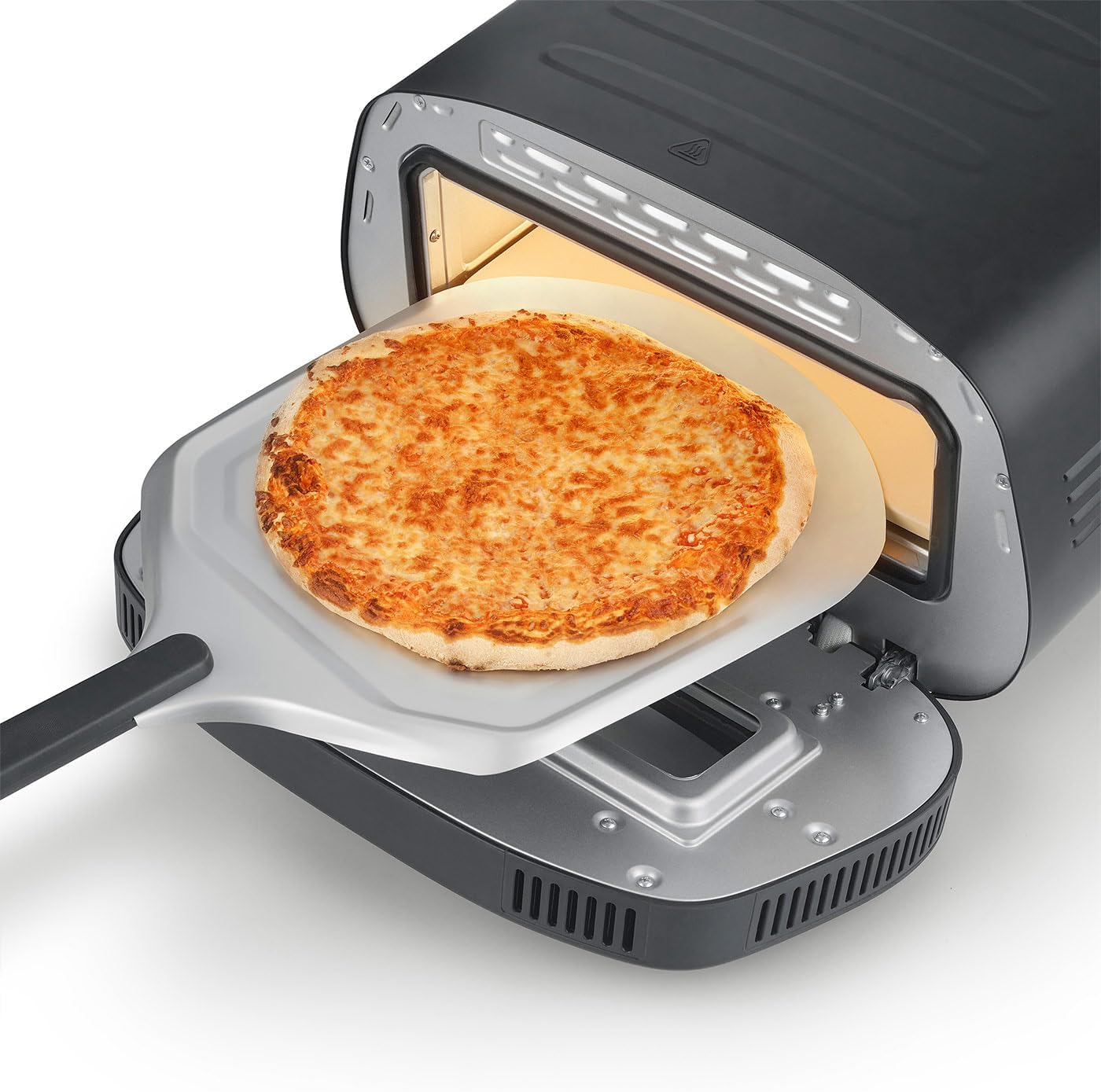 Caso Pizza Oven | PizzaChef 430° | 2200 W | Black/Silver - Image 4