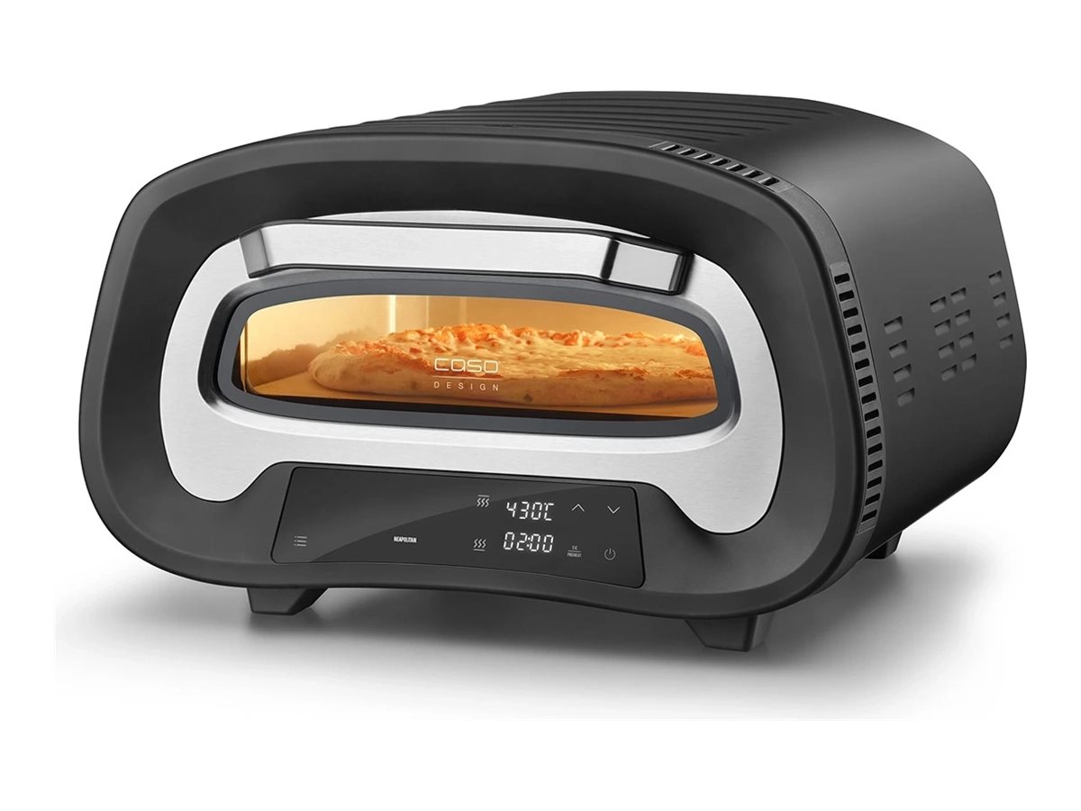 Caso Pizza Oven | PizzaChef 430° | 2200 W | Black/Silver - Image 7