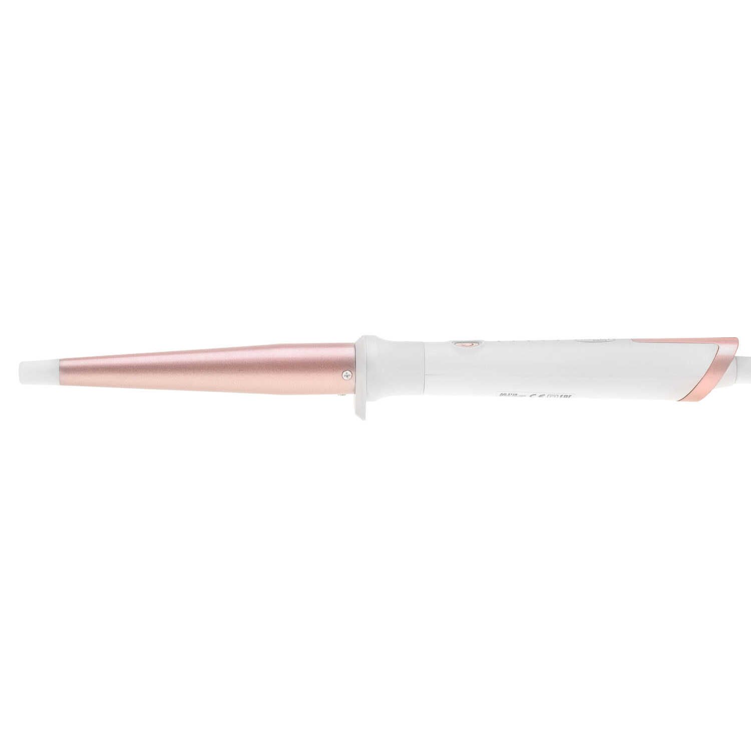Adler Conical curling iron | AD 2119 | Barrel diameter 12-25 mm | Temperature (min) 120 °C | Temperature (max) 200 °C | Number of heating levels 5 | 45 W | White/Pink - Image 3