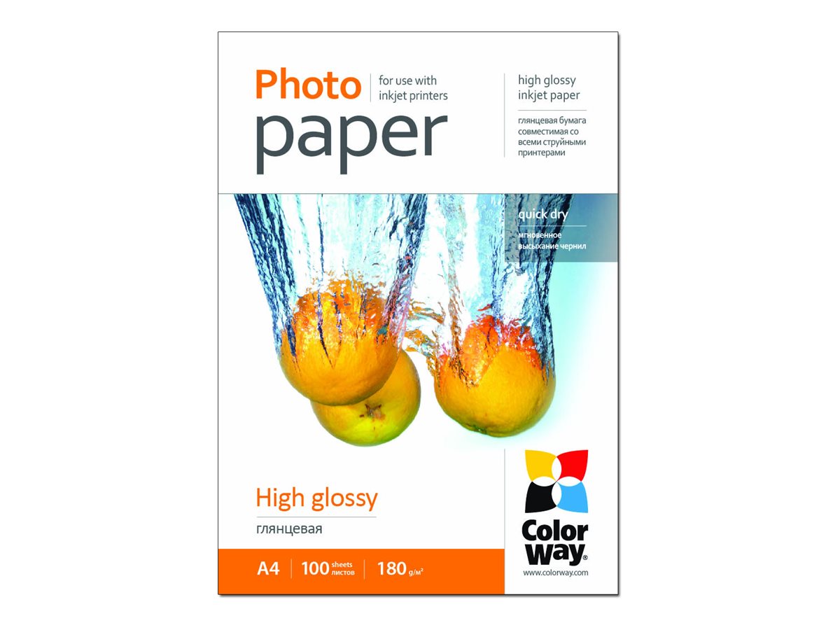 ColorWay Photo Paper, 100 sheets | 180 g/m² | A4 | High Glossy - Image 5