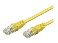 Goobay CAT 6, U/UTP | Patch cord | Yellow - Image 2