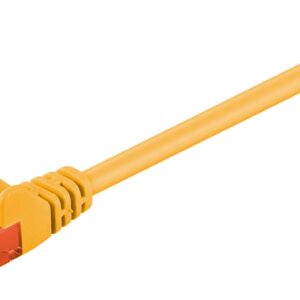 Goobay CAT 6, U/UTP | Patch cord | Yellow