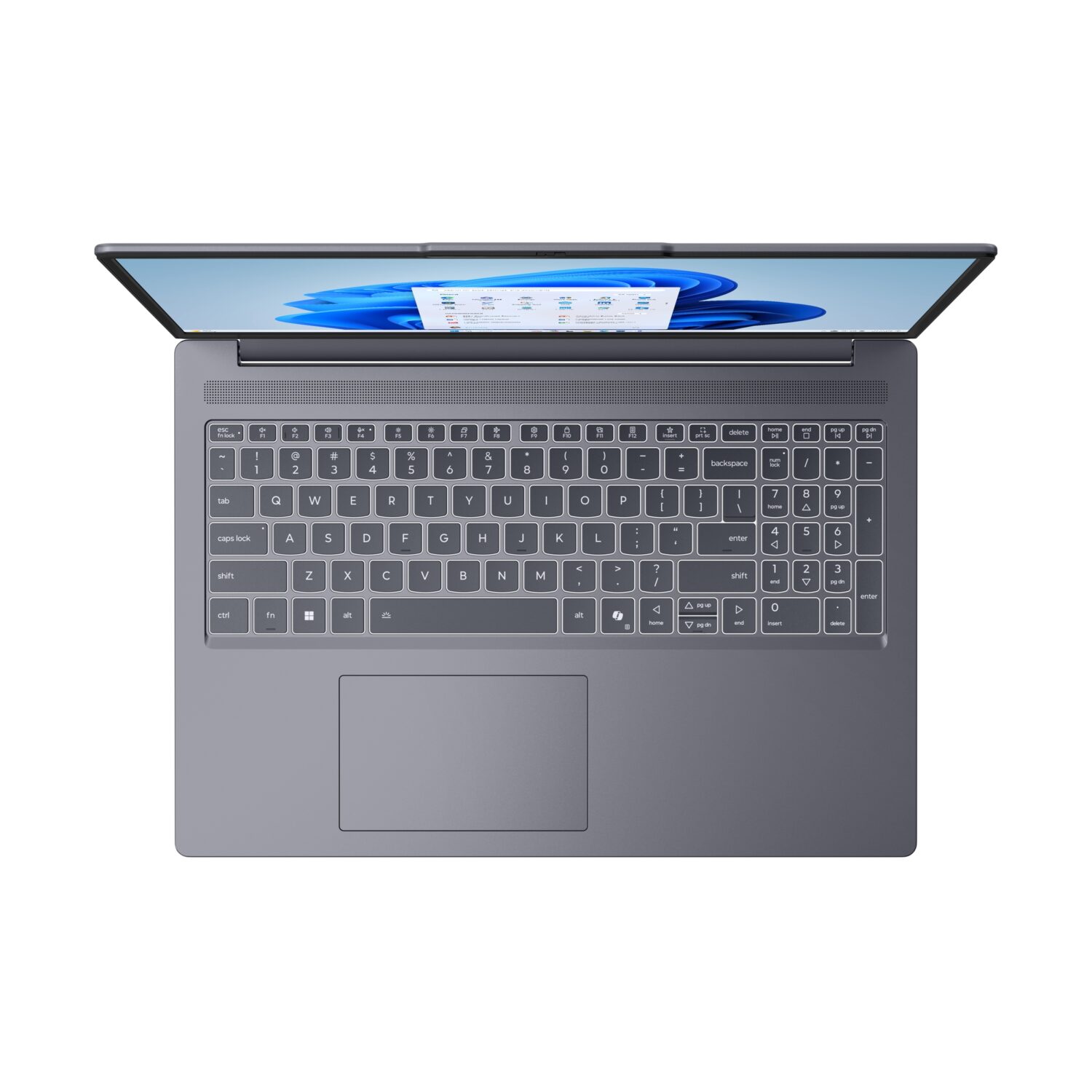 Lenovo IdeaPad Slim 3 16ARP10 | Luna Grey | 16 " | IPS | WUXGA | 1920 x 1200 pixels | Anti-glare | AMD Ryzen 5 | 7535HS | 16 GB | Soldered DDR5 | Solid-state drive capacity 512 GB | AMD Radeon 660M Graphics | Windows 11 Home | 802.11ax | Bluetooth version 5.3 | Keyboard language Nordic | Keyboard backlit | Warranty 24 month(s) | Battery warranty 12 month(s) - Image 3
