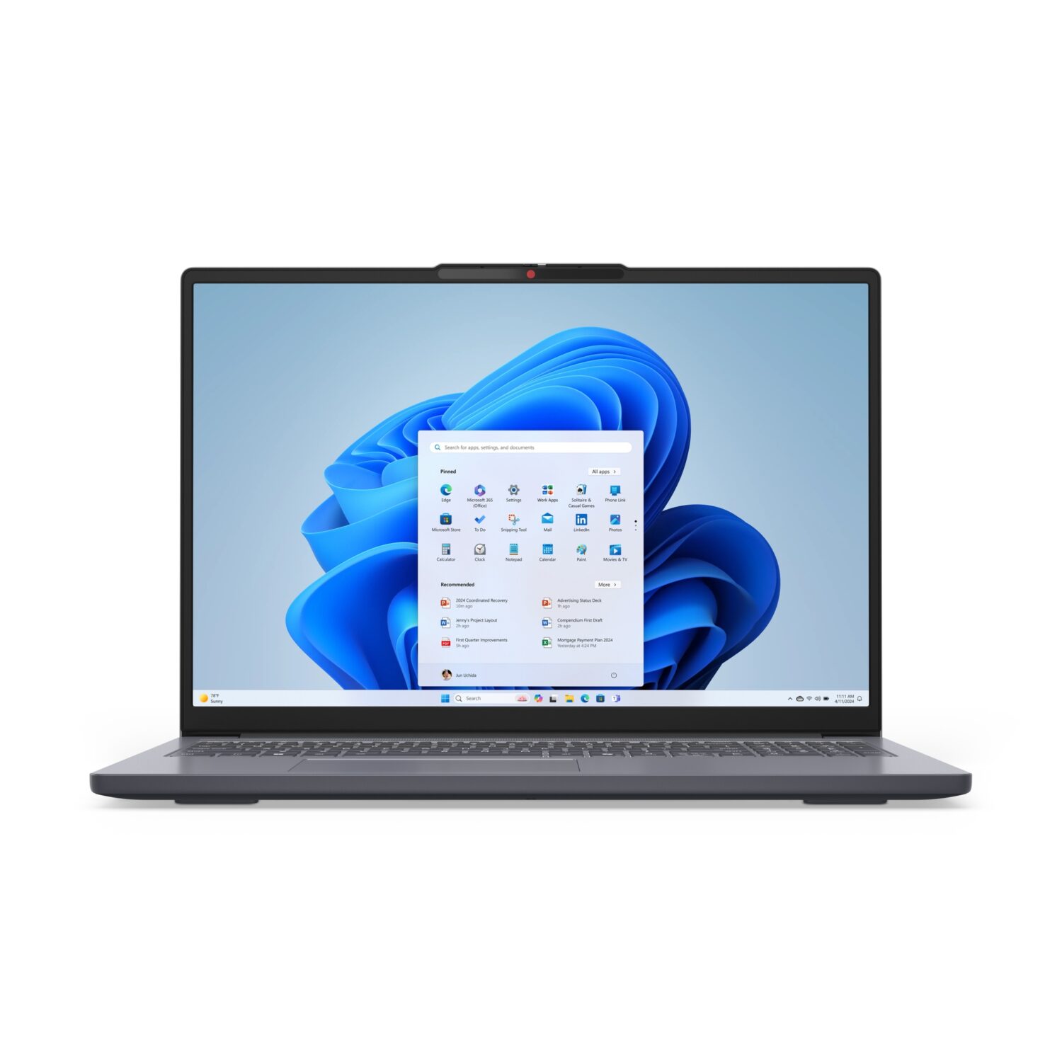 Lenovo IdeaPad Slim 3 16ARP10 | Luna Grey | 16 " | IPS | WUXGA | 1920 x 1200 pixels | Anti-glare | AMD Ryzen 5 | 7535HS | 16 GB | Soldered DDR5 | Solid-state drive capacity 512 GB | AMD Radeon 660M Graphics | Windows 11 Home | 802.11ax | Bluetooth version 5.3 | Keyboard language Nordic | Keyboard backlit | Warranty 24 month(s) | Battery warranty 12 month(s) - Image 2