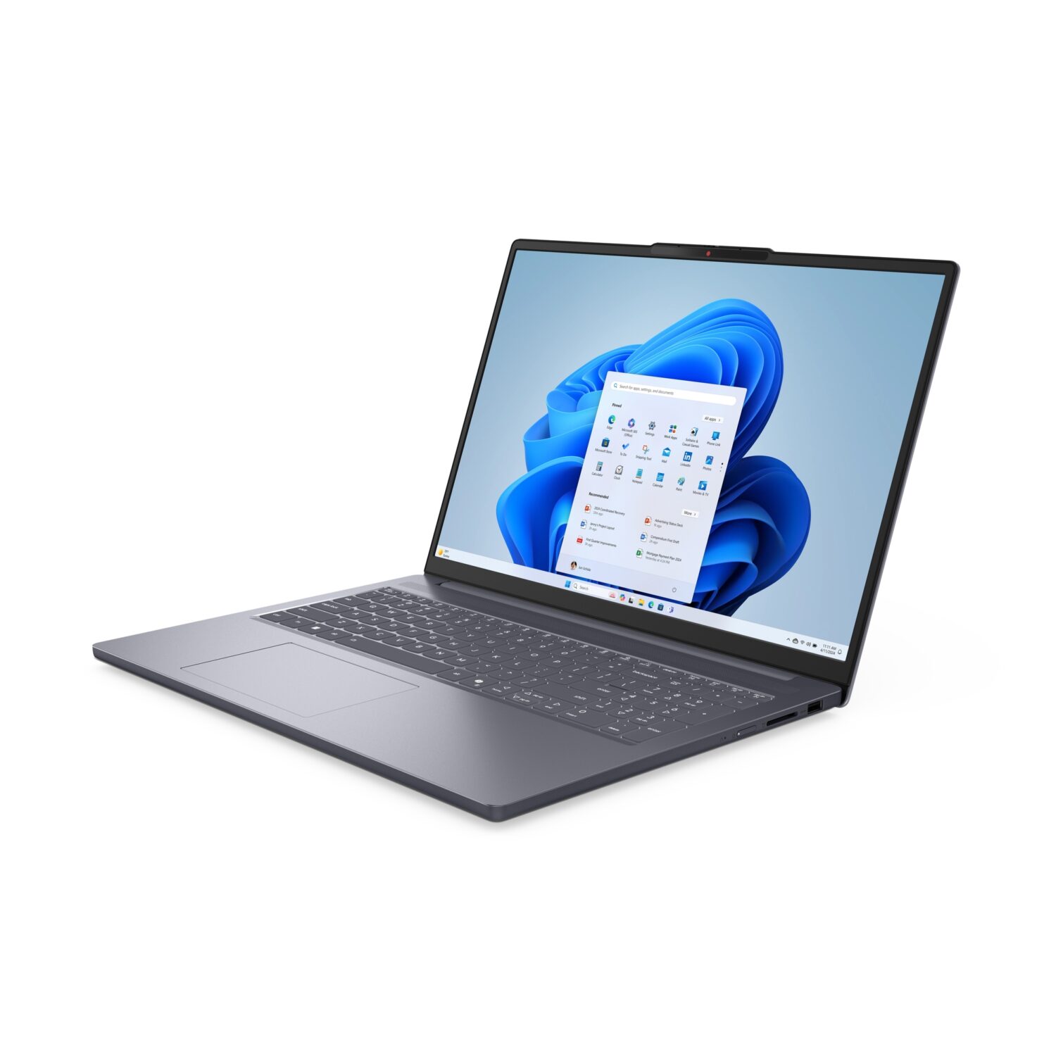 Lenovo IdeaPad Slim 3 16ARP10 | Luna Grey | 16 " | IPS | WUXGA | 1920 x 1200 pixels | Anti-glare | AMD Ryzen 5 | 7535HS | 16 GB | Soldered DDR5 | Solid-state drive capacity 512 GB | AMD Radeon 660M Graphics | Windows 11 Home | 802.11ax | Bluetooth version 5.3 | Keyboard language Nordic | Keyboard backlit | Warranty 24 month(s) | Battery warranty 12 month(s) - Image 12