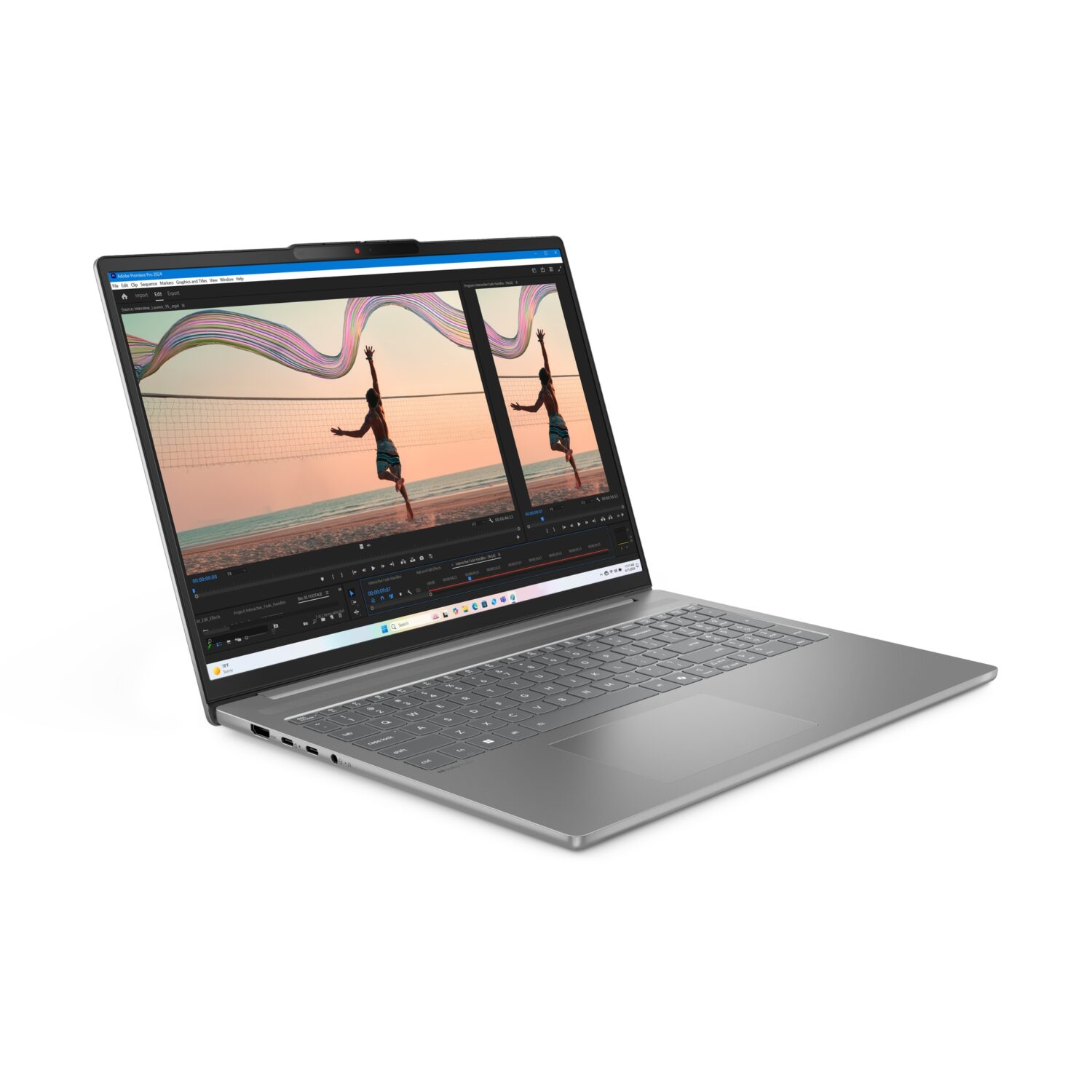 Lenovo IdeaPad Slim 5 16ARP10 | Luna Grey | 16 " | IPS | WUXGA | 1920 x 1200 pixels | Anti-glare | AMD Ryzen 5 | 7535HS | 16 (2x8GB) GB | SO-DIMM DDR5 | Solid-state drive capacity 512 GB | AMD Radeon 660M Graphics | Windows 11 Home | 802.11ax | Bluetooth version 5.2 | Keyboard language English | Keyboard backlit | Warranty 24 month(s) | Battery warranty 12 month(s) - Image 8